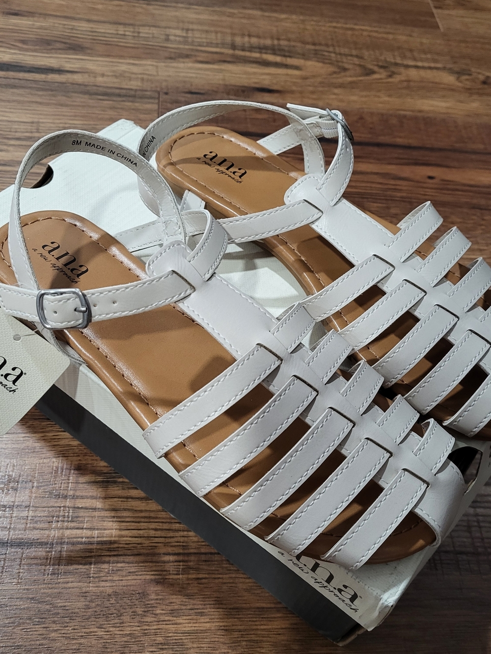 a.n.a White Women's Strappy Fisherman Sandals